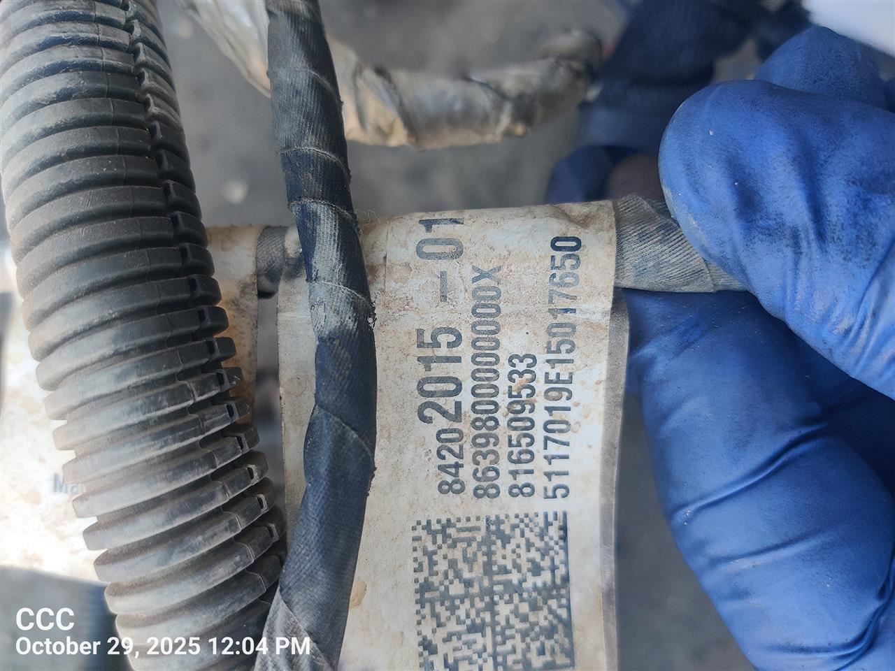 ENGINE WIRE HARNESS 84313931 2017 CHEVROLET COLORADO - Image 3