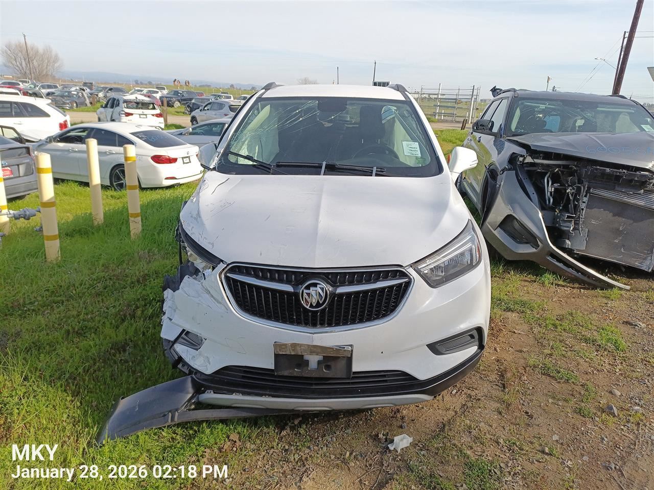 LEFT FRONT WIPER ARM OEM 2014 BUICK ENCORE 42429688 - Image 3