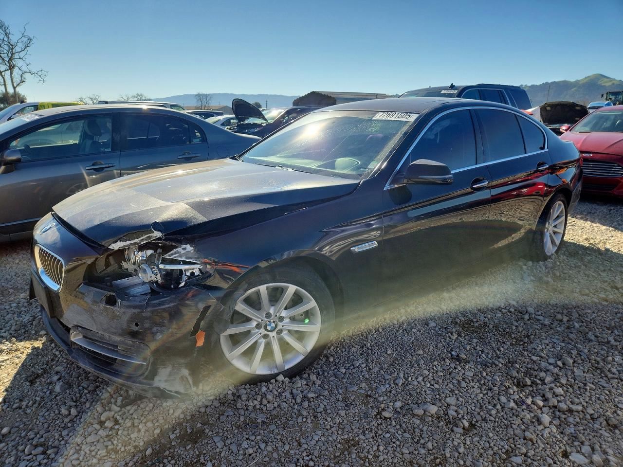 LEFT BLK REAR HEADREST OEM 2011 BMW 535I 52 20 7 236 084 - Image 2