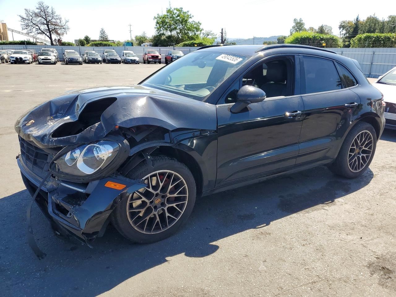 Wheel 20x9 Alloy 20 Spoke Titanium Fits 15-18 PORSCHE MACAN 11439522 - Image 1