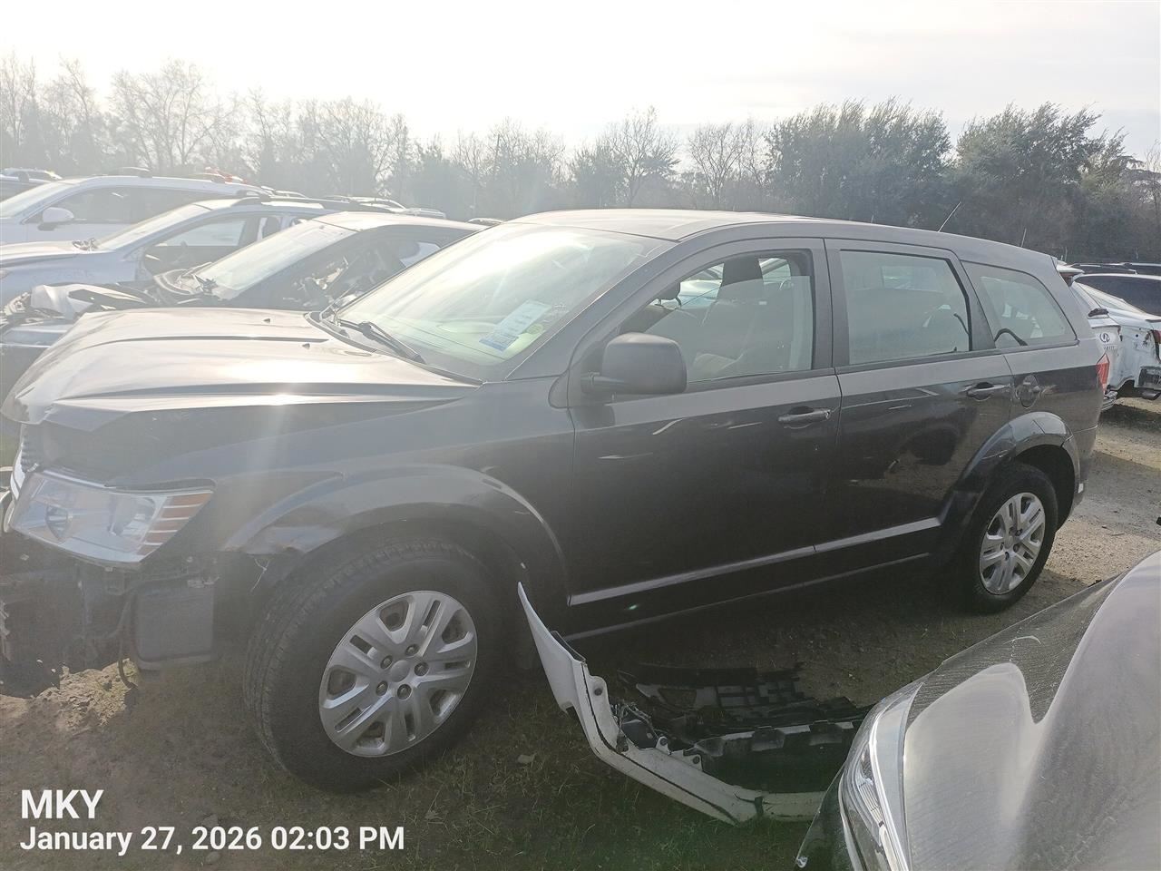 REAR WIPER ARM OEM 2012 DODGE JOURNEY 68040371AA - Image 4