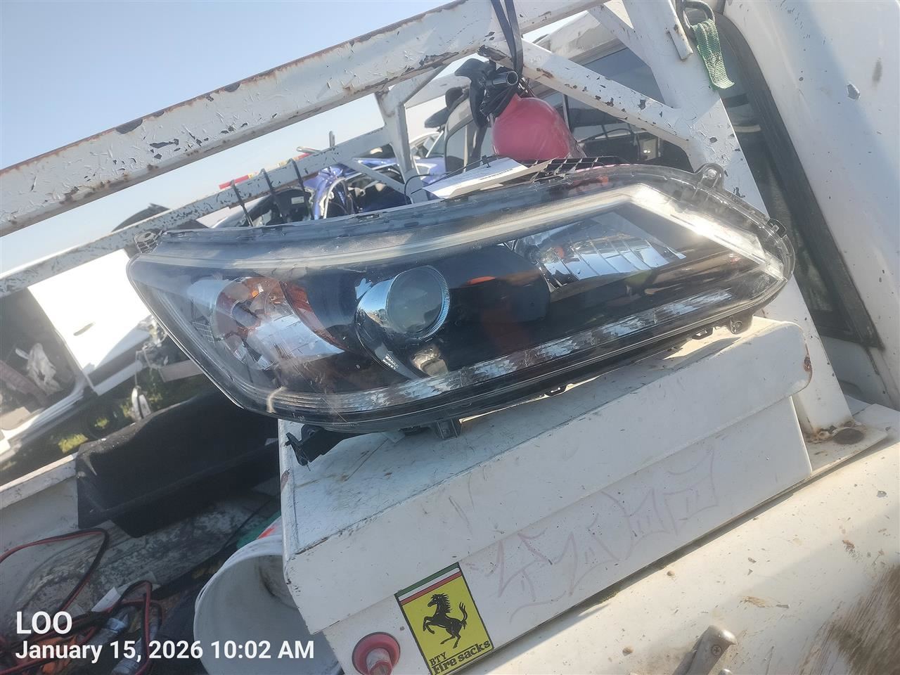 RIGHT HEADLAMP ASSEMBLY OEM 14-15 HONDA ACCORD 1YR WRNTY 33100T3WA01 - Image 1