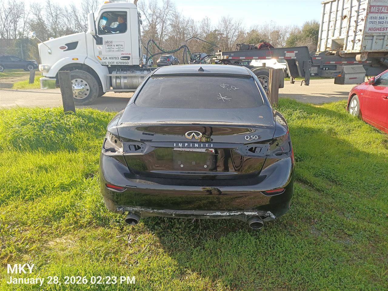 RIGHT FRONT WIPER ARM OEM 2017 INFINITI Q50 288864GF0A - Image 1