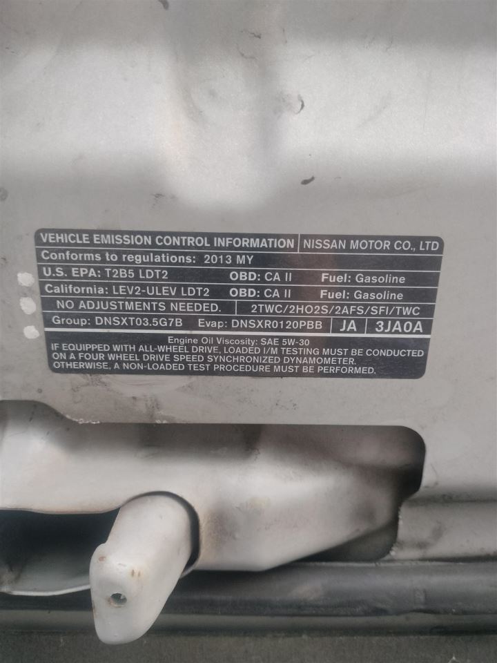 DASH WIRE HARNESS OEM 2014 NISSAN PATHFINDR 240103KA1A - Image 5