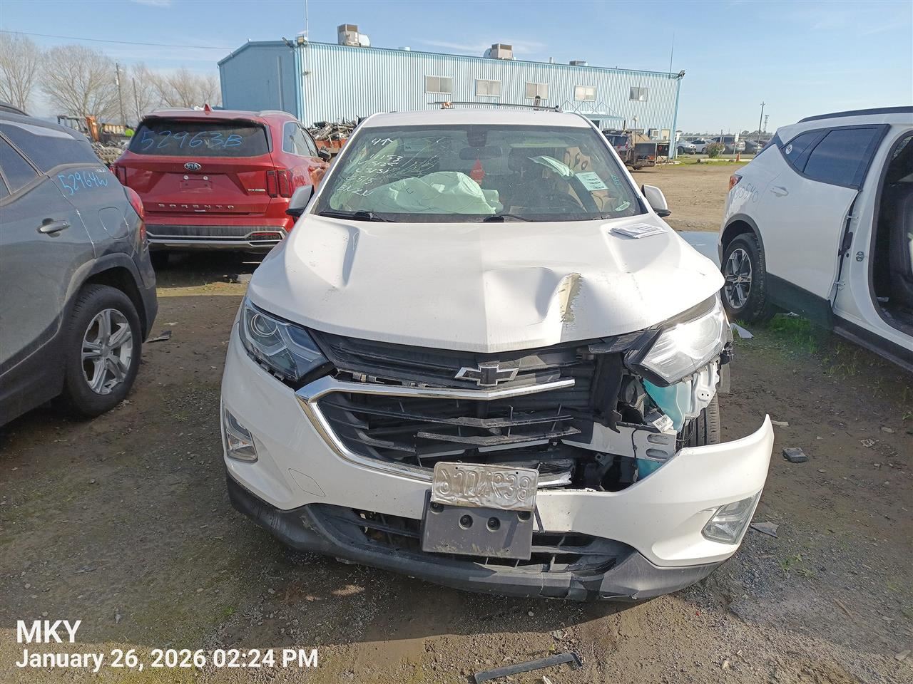 LEFT FRONT WIPER ARM OEM 2022 CHEVROLET EQUINOX 84660019 - Image 3