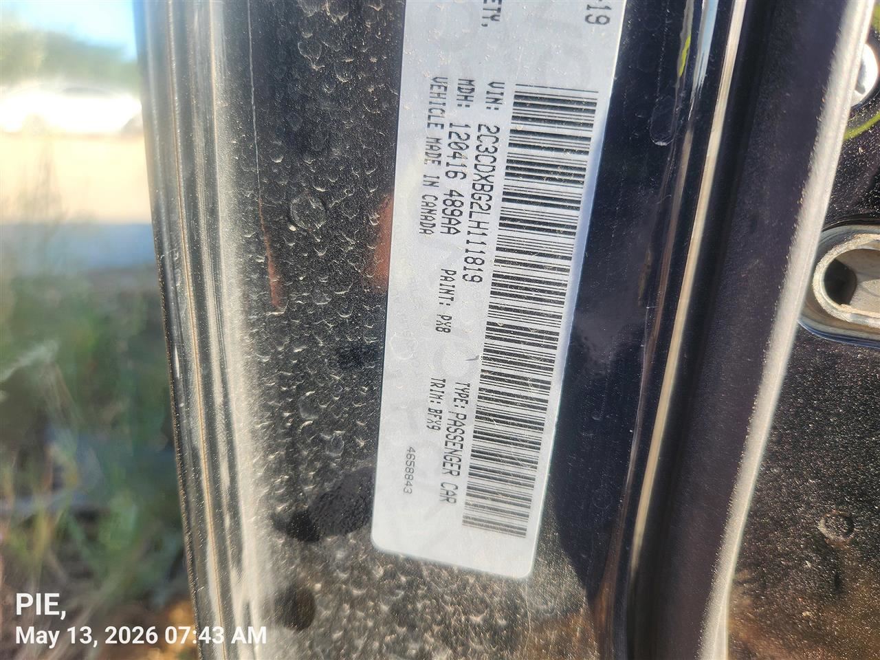 CHARGER   2020 Engine Wire Harness 11802031 - Image 3