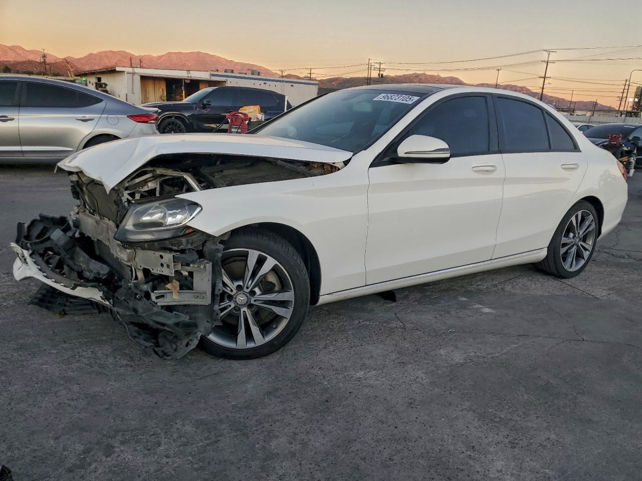 LEFT BLK REAR HEADREST OEM 2019 MERCEDES-BENZ C300 20597029509D88 - Image 2