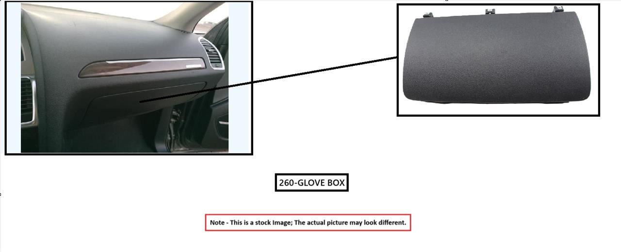 GLOVE BOX OEM 2018 HONDA CIVIC 77513TBAA01ZA - Image 1