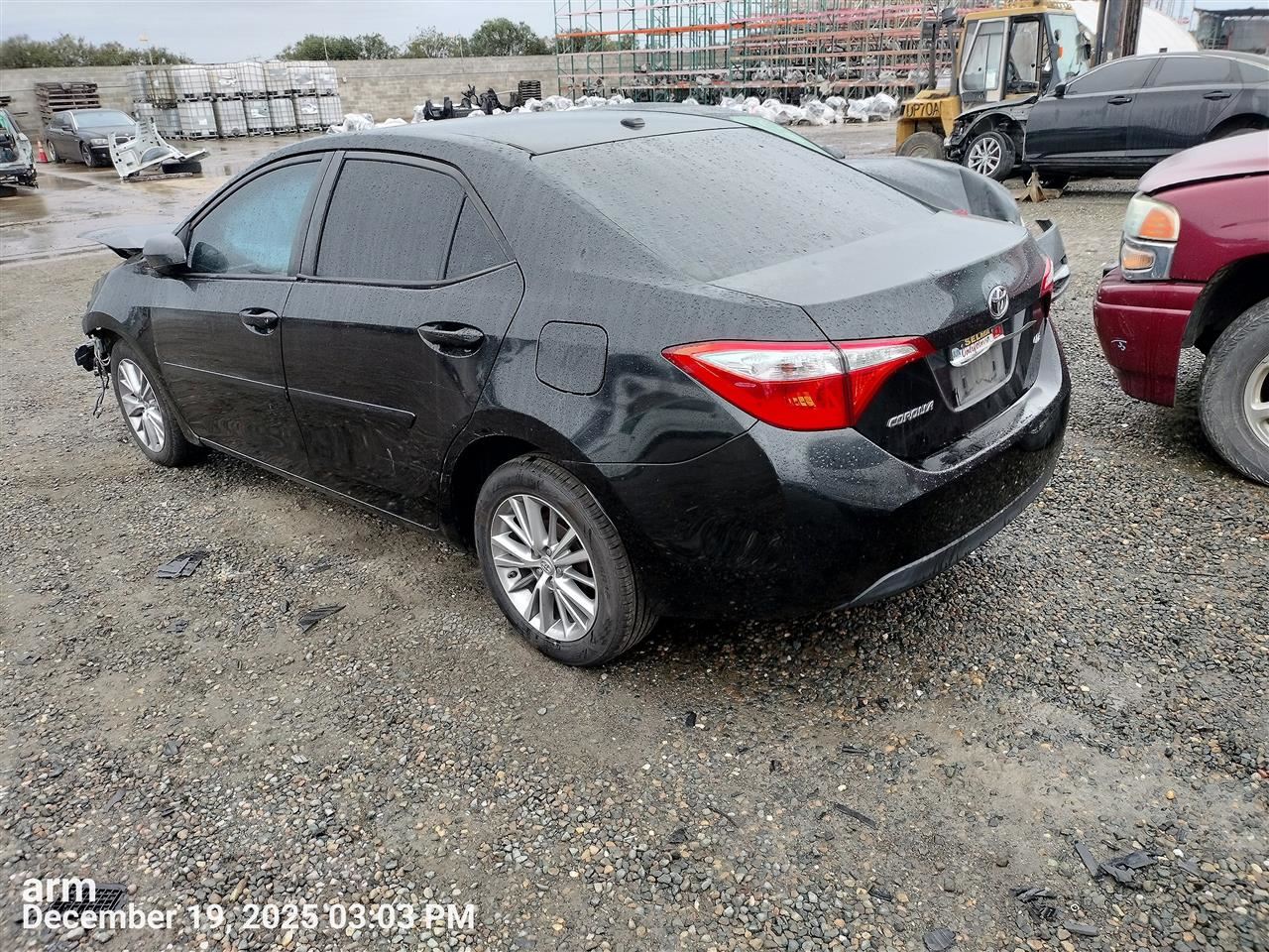 FUEL VAPOR CHARCOAL CANISTER OEM 2014 TOYOTA COROLLA 7774002220 - Image 4