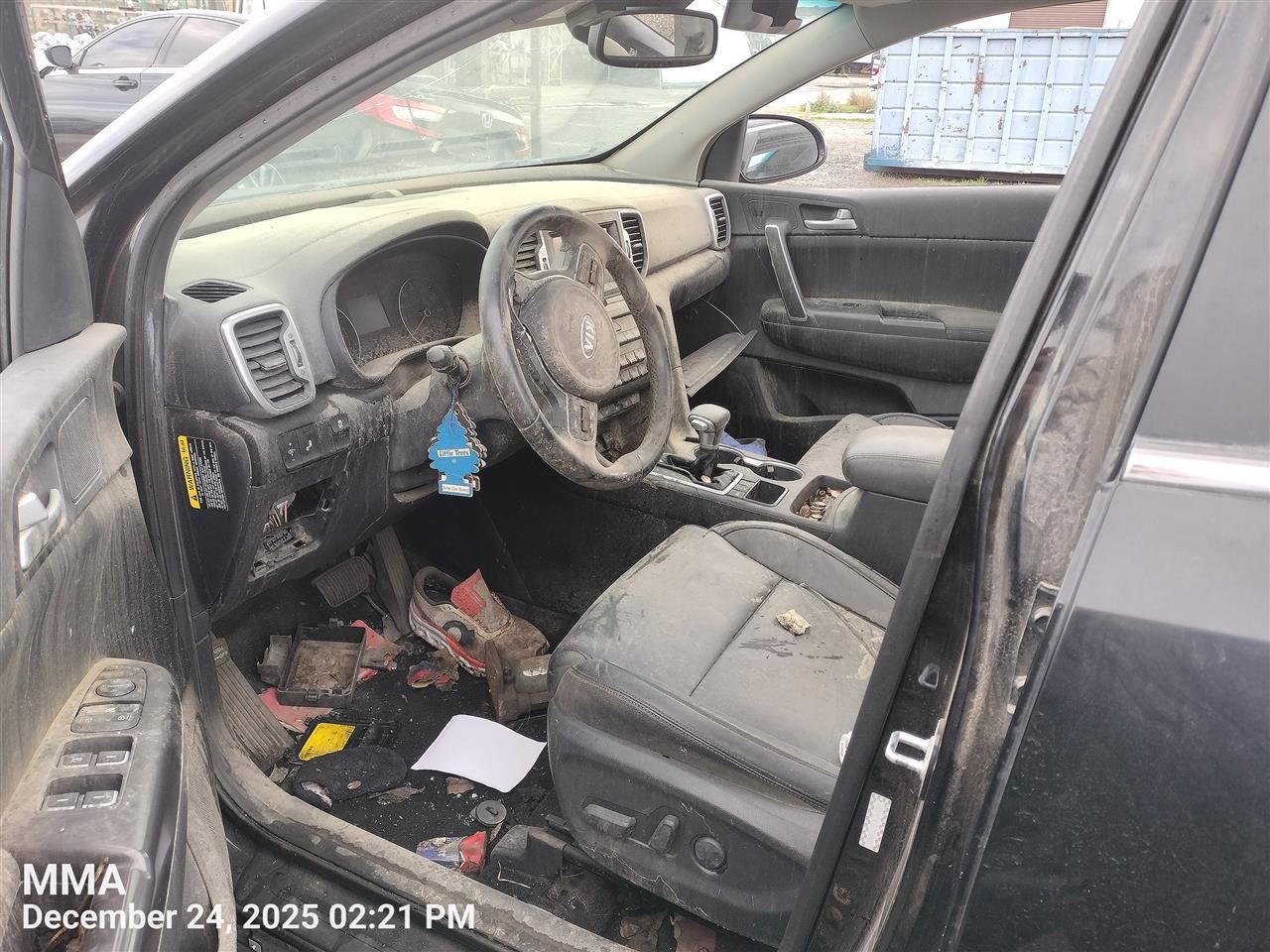 Driver Left Air Bag Driver Roof Fits 17-22 SPORTAGE 8794830 - Image 2