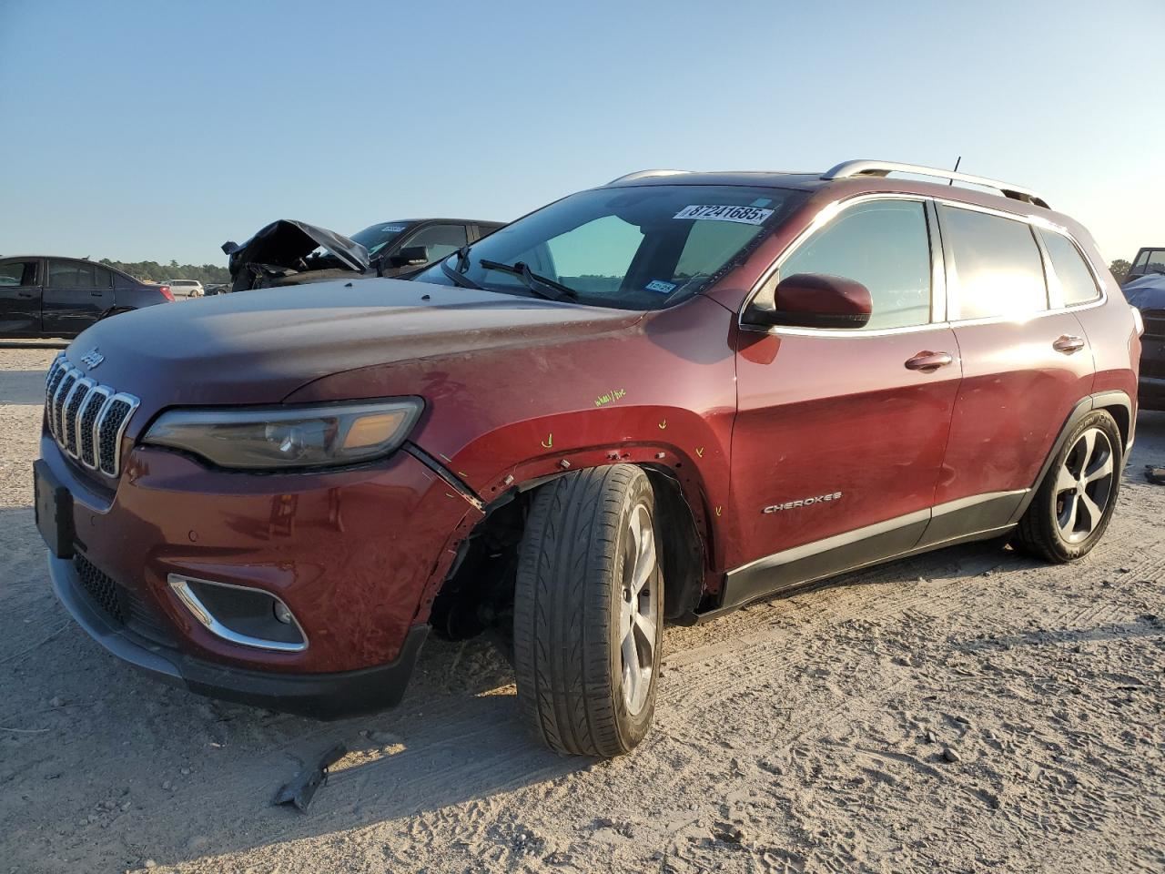 LEFT BLK FRONT HEADREST OEM 2022 JEEP CHEROKEE 1VL33DX9AB - Image 2