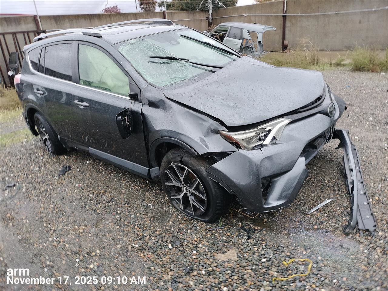 LEFT HATCHBACK STRUT OEM 2017 TOYOTA RAV 4 6892049079 - Image 5