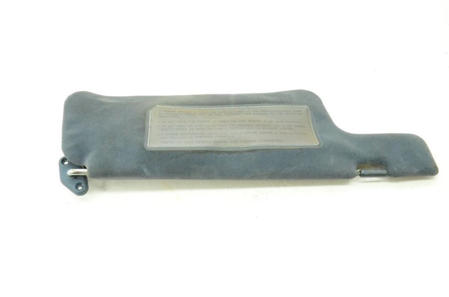1987-1989 Nissan 300ZX Z31 2+2 Passenger Right Tan Sun Visor SMALL