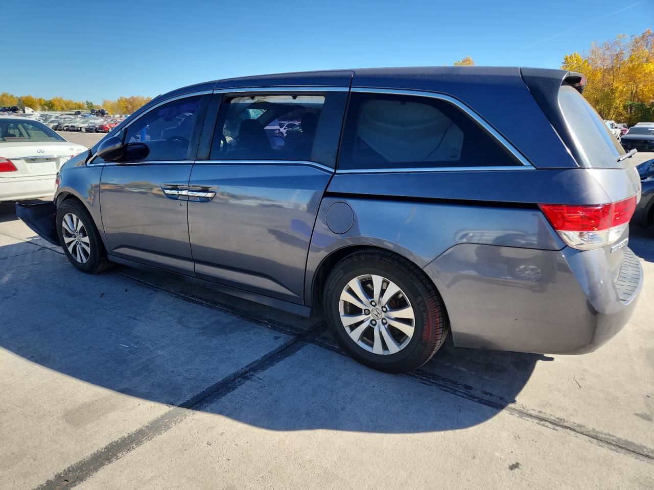 LEFT GRY THIRD SEAT SW/VAN OEM 2016 HONDA ODYSSEY - Image 2