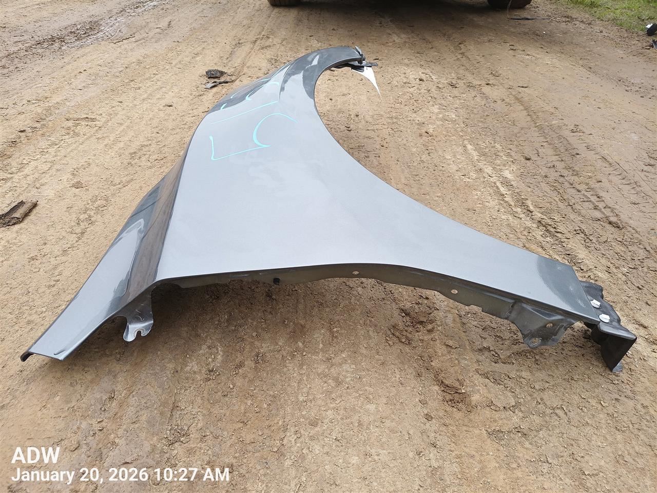 RIGHT GRY FENDER OEM 16-18 NISSAN ALTIMA 631009HS0A - Image 3