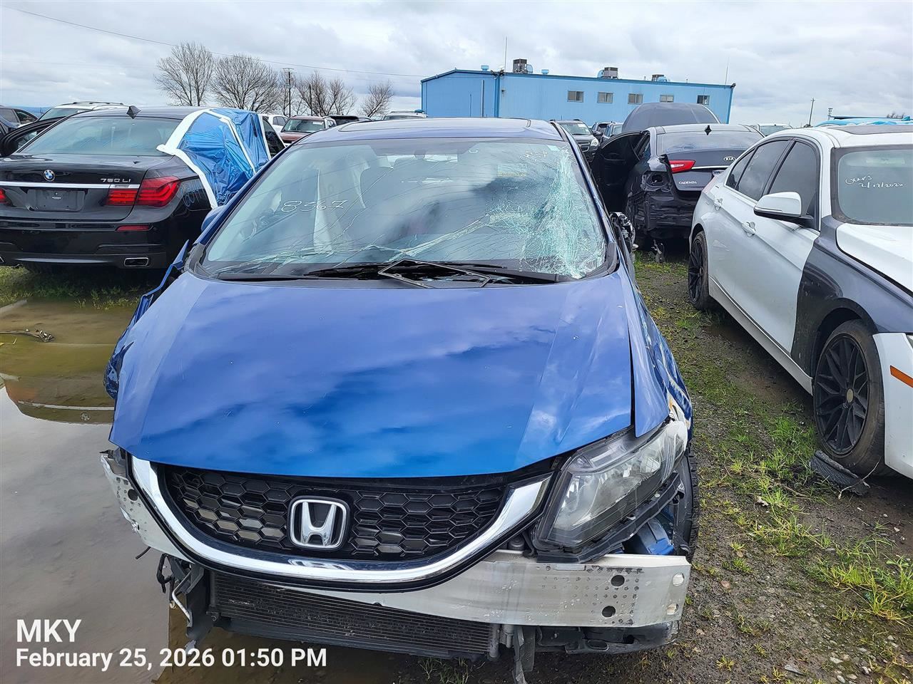 SPEEDOMETER INSTRUMENT CLUSTER OEM 12-15 HONDA CIVIC 1YR WRNTY - Image 4