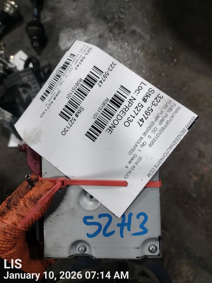 Fuel Pump Only 1.8L Engine Mounted Fits 16 AUDI A3 8151101 - Image 2