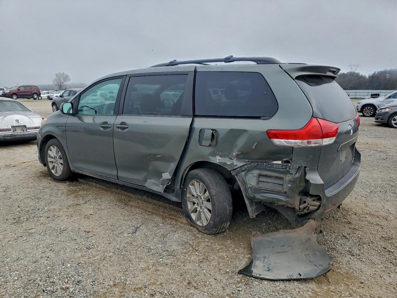 RIGHT TAN HEADREST OEM 2013 TOYOTA SIENNA - Image 2