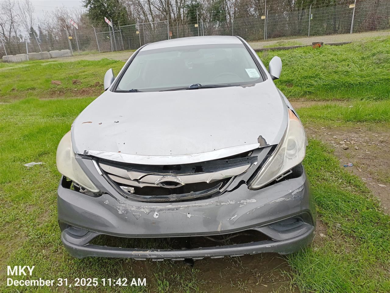 Passenger Front Door Electric VIN B 8th Digit Fits 11-14 SONATA 8863121 - Image 3