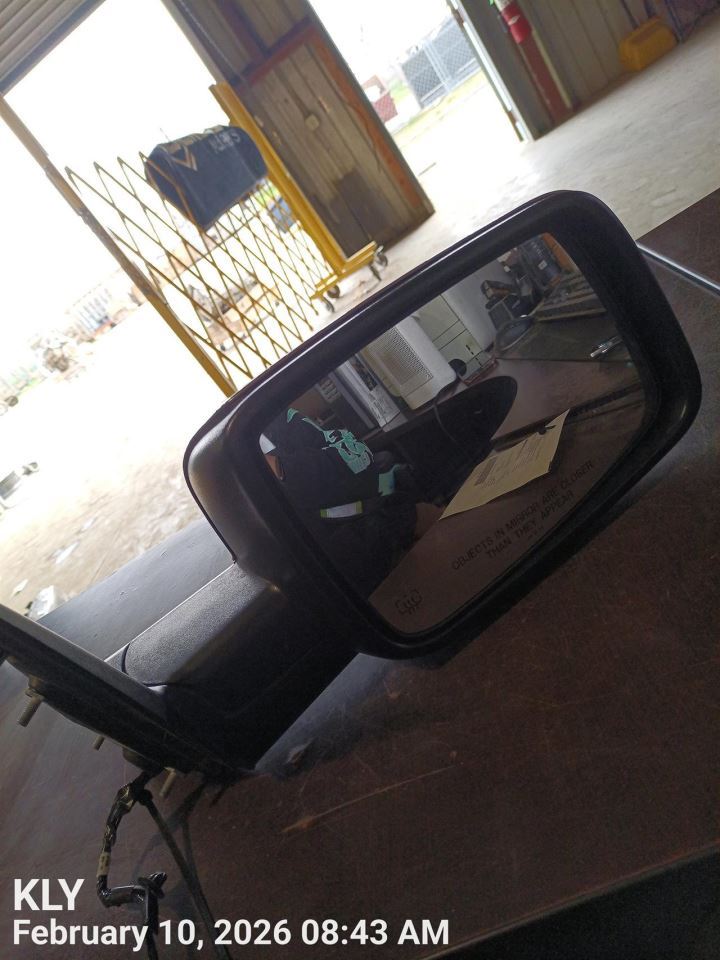 RIGHT SLV SIDE VIEW MIRROR OEM 14-18 DODGE RAM1500 1YR WRNTY 68231242AM - Image 3