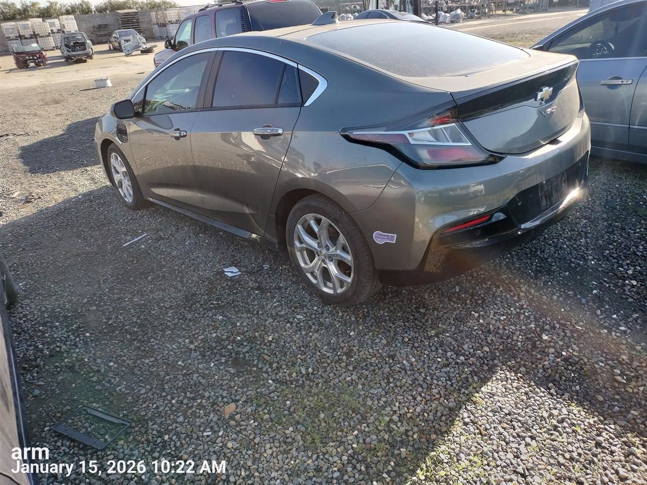 RIGHT BLK REAR HEADREST OEM 2018 CHEVROLET VOLT 23345525 - Image 4