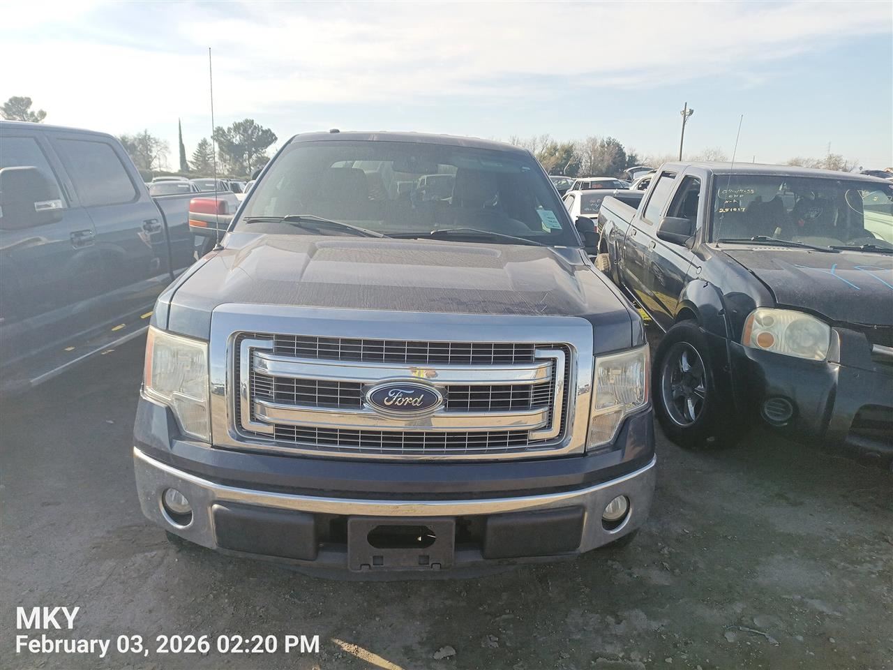 RIGHT GRY FRONT HEADREST OEM 2012 FORD F150 CU5Z25611A08A - Image 4