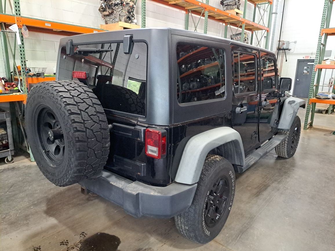 2011 Jeep Wrangler Rear Left Driver Interior Door Trim Panel Color