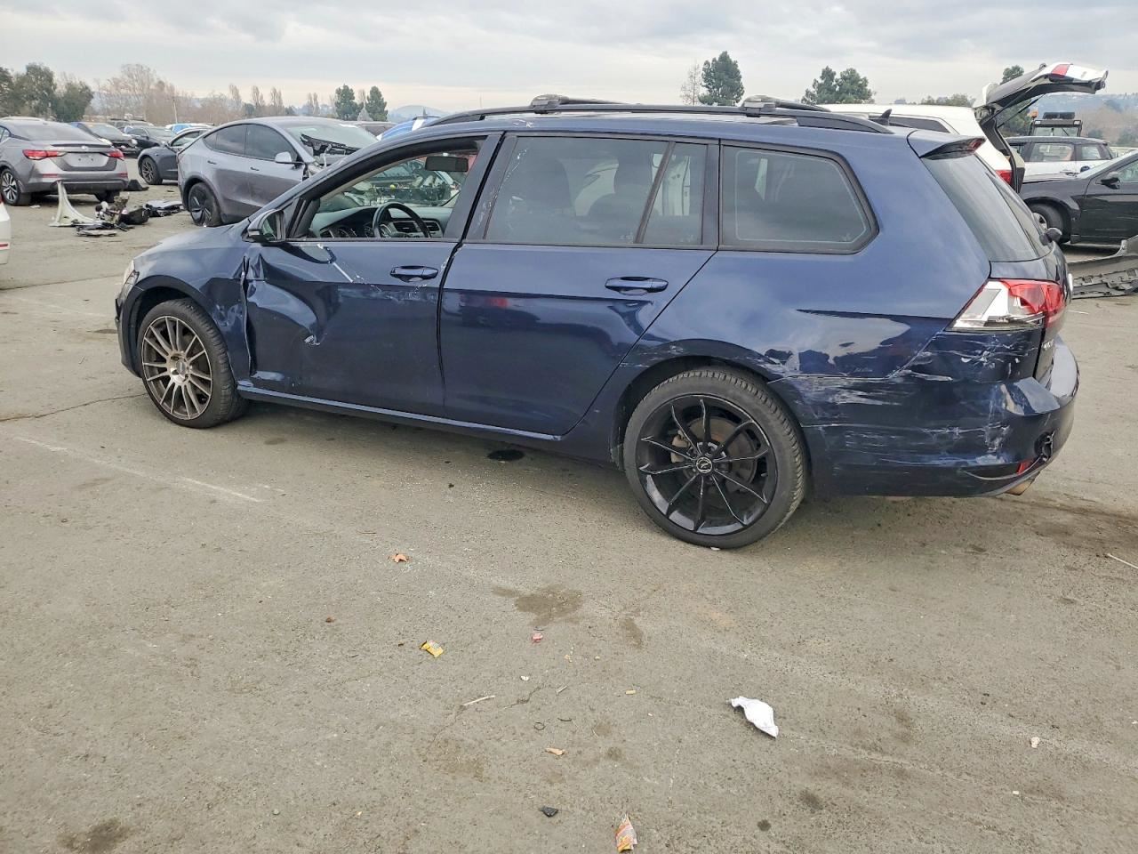 LEFT TAN FRONT HEADREST OEM 2016 VOLKSWAGEN GOLF 5GM881903CTNI - Image 3